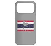 Thailand Thai Flag Outline Travel Holiday Asia Case for iPhone 17 Pro Max