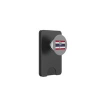 Thailand Thai Flag Outline Travel Holiday Asia PopSockets PopWallet for MagSafe