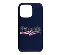 Thailand Thai Script Handsome Man Typeface Bangkok Pattaya Case for iPhone 13 Pro
