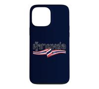 Thailand Thai Script Handsome Man Typeface Bangkok Pattaya Case for iPhone 13 Pro Max