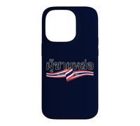 Thailand Thai Script Handsome Man Typeface Bangkok Pattaya Case for iPhone 14 Pro