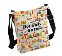Thailand Travel Gift Hot Girls Go to Thailand Crossbody Bag Thailand Lover Gift Thailand Souvenir Gift for Her, Thaibagland
