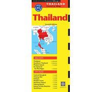 Thailand Travel Map Seventh Edition