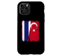 Thailand Turkey Half Flag Turkiye Thai Turkish Heritage Case for iPhone 11 Pro