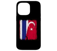 Thailand Turkey Half Flag Turkiye Thai Turkish Heritage Case for iPhone 14 Pro Max