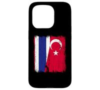 Thailand Turkey Half Flag Turkiye Thai Turkish Heritage Case for iPhone 15 Pro