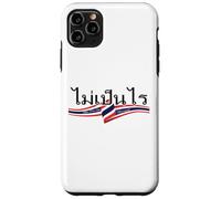 Thailand Typeface Script Mai Pen Rai Bangkok Pattaya Phuket Case for iPhone 11 Pro Max