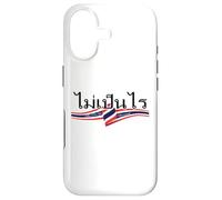 Thailand Typeface Script Mai Pen Rai Bangkok Pattaya Phuket Case for iPhone 17