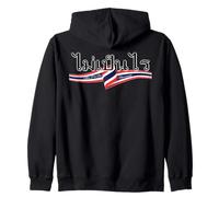 Thailand Typeface Script Mai Pen Rai Bangkok Pattaya Phuket Zip Hoodie