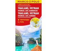 Thailand, Vietnam, Laos, Cambodia Marco Polo Map