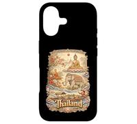 Thailand Vintage Thai Buddhist Travel Souvenir Case for iPhone 17