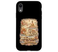 Thailand Vintage Thai Buddhist Travel Souvenir Case for iPhone XR