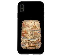 Thailand Vintage Thai Buddhist Travel Souvenir Case for iPhone XS Max