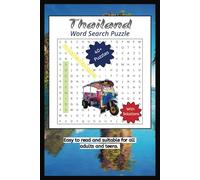 Thailand Word Search Book: Word Search with Easy to Read print about Thailand. 6x9 Inches, 40+ puzzles with solutions.