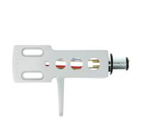 THAKKER HS-10 - Aluminium Headshell - Silver | SME Bayonet Connection | Incl. Headshell Cables