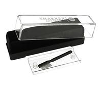 THAKKER Soft Brush - Antistatic Record Brush with velvet Pad incl. needle Brush