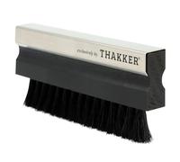 THAKKER William's Black Goatee Even Darker - Record Brush now with 10% more real Goat Hair - Black | Universal use | Vintage style | No nylon