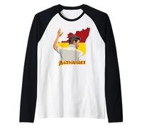 Thalapathy Vijay Thalaiva TVK Flag Tamil Kollywood Raglan Baseball Tee