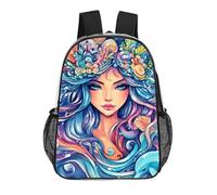 Thalassa Ocean God Greek Mythology Clear Backpack Stadium Events Transparent Bag PVC