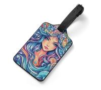 Thalassa Ocean God Greek Mythology Travel Luggage Tags for Suitcases Baggage Bag Label
