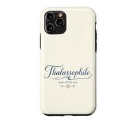 Thalassophile Lover of the Sea With Shell Graphic Case for iPhone 11 Pro