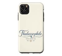 Thalassophile Lover of the Sea With Shell Graphic Case for iPhone 11 Pro Max