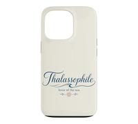 Thalassophile Lover of the Sea With Shell Graphic Case for iPhone 13 Pro