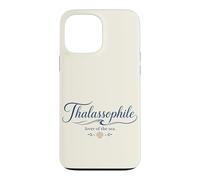Thalassophile Lover of the Sea With Shell Graphic Case for iPhone 13 Pro Max