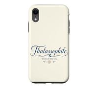 Thalassophile Lover of the Sea With Shell Graphic Case for iPhone XR