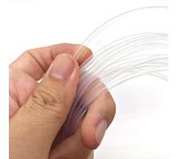 Thalawirefix 1 Meter 3D Printer Clear PTFE Tube Pipe hot end Extruder 2x3mm 2x4mm 3x4mm 4x6mm Flow(2x3mm)