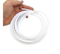 Thalawirefix 1 Meter PTFE FEP Tube 3D Printer Parts Pipe ID 0.5mm 1mm 2mm 2.5mm 3mm 4mm 5mm 6mm 7mm 8mm Insulated Hose Extruder 600V Flow(White,ID 3mm x 5mm OD)
