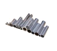 Thalawirefix 2000pcs Aluminum Tube Cutting OD 3-4mm Wall Thickness 0.25-1mm Long 3-10mm Aluminium Tubing Racks Bars(4mm x 6mm x 5mm)