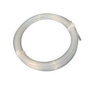 Thalawirefix 2pcs PTFE Transparent Tube ID12mm to 25mm F46 FEP Insulated Hose Rigid Pipe Temperature Corrosion Resistance 600V Flow(ID 19mm x 23mm)