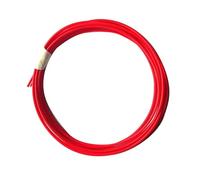 Thalawirefix 2x4mm ID 2mm OD 4mm 3D Printer Part 1 Meter PTFE Teflon Tube for 3D Printer Part 1.75mm Filament Tube Flow(Red)