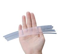 Thalawirefix 3D Printer Parts 1 Meter 2 Meter PTFE Tube Clear Pipe 2x4mm for 1.75mm Extruder hot end Flow(2 Meter)