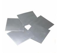 Thalawirefix 5pcs High Purity Zinc Sheet Plate 140mm x 140mm x 0.2mm 7.14g/cc For Science Lab Accessories Métal