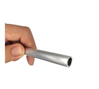 Thalawirefix Aluminum Round Tube Pipe Scaffold Pole with 35mm to 57mm Diameter Lightweight Metal Section for Construction and DIY Racks Bars(100mm 37x1.5mm)