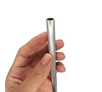 Thalawirefix Aluminum Scaffolding Pipe Round Tube Box Section Metal Channel for Construction and DIY Project Racks Bars(300mm 51x3mm)