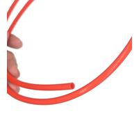Thalawirefix Insulated Capillary Heat Protector Rigid Temperature Corrosion Resistance Transmit Hose 2 Meter 19L-30L PTFE Tube F46 2.5KV 150V Flow(Red,19L 0.96x1.26mm)
