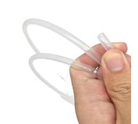 Thalawirefix Insulated Capillary Heat Protector Rigid Temperature Corrosion Resistance Transmit Hose 2 Meter 19L-30L PTFE Tube F46 2.5KV 150V Flow(Clear,19L 0.96x1.26mm)