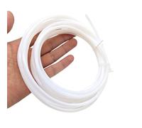 Thalawirefix Temperature Corrosion Resistance 600V 1 Meter 5 Meter PTFE Tube for 3D Printer Parts Pipe 1mm 2mm 3mm 4mm 5mm 6mm Insulated Hose Rigid Pipe Flow(ID 4mm x 5mm OD 5 Meter)