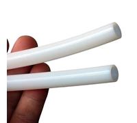 Thalawirefix White PTFE Tube Pipe for 3D Printer Parts Pipe High Temperature Oil Resistance Acid and Alkali Resistance Flow(1x2mm 2Meter)