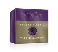 Thali Outlet - 100 x Purple Tablin Airlaid Reusable Paper Luxury Premium Napkins 40cm - Linen Feel Serviettes