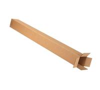 Thali Outlet® - 100 x Single Wall Brown Single Wall Cardboard Packaging Mailing Boxes Golf Clubs Size 49"x5"x4"