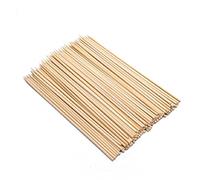 Thali Outlet® - 1000 x 7" Wooden Skewers 180mm Barbecue BBQs Biodegradable Disposable (5 x 200 Packs)