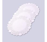 Thali Outlet® - 250 x 9.5" White Paper Doilies - 24cm Round Lace Doyleys