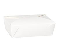 Thali Outlet - 50 x No3 69ozWhite Paper Hot Cold Food Container Box