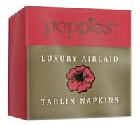 Thali Outlet - 500 x Red Tablin Airlaid Paper Luxury Premium Napkins 40cm - Linen Feel Serviettes (Sealed Box) - for Parties Restaurants Takeaways (Red)