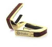 THALIA 24K GOLD FINISH CAPO WITH CRIMSON PAUA INLAY