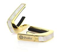 THALIA 24K GOLD FINISH CAPO WITH WHITE MOTHER OF PEARL INLAY